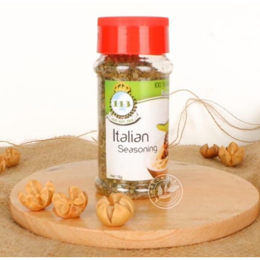 Bumbu Masak 113 Italian Seasoning Satu Satu Tiga 18 gr