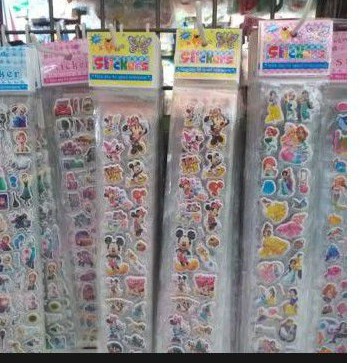 

mainan 10 pcs stiker cantik