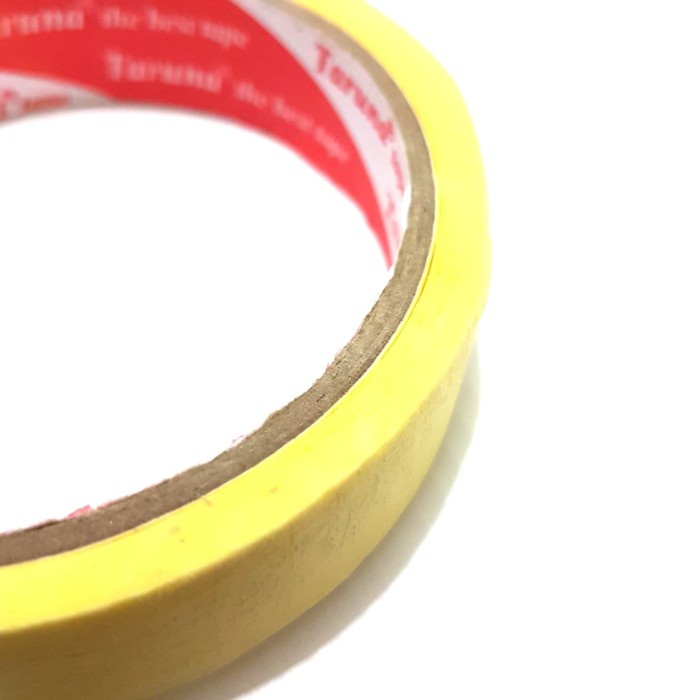 Masking tape 1inch 12 meter lakban kertas isolasi solatip paper tip