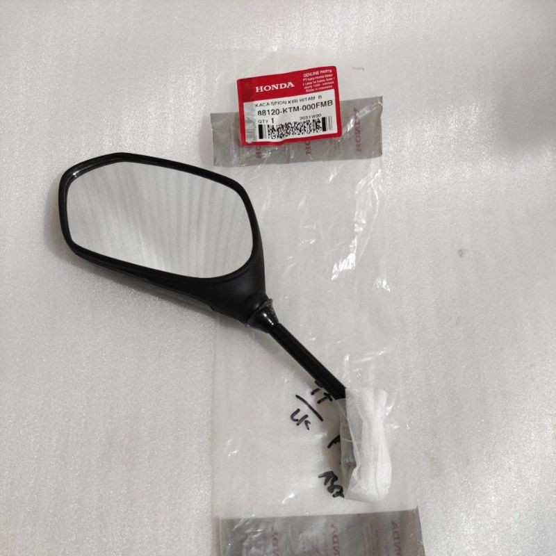 Spion Bagian Kiri Honda Supra X 125 lama -  Batman - helm in Warna Hitam Ori 88120-KTM-000FMB