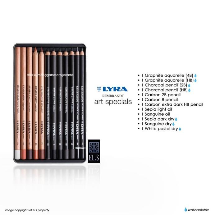 

Lyra Rembrandt Art Specials Set ( Pensil Sketsa / Sketch )