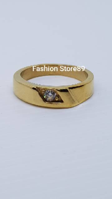 Cincin couple single titanium / cincin nikah Titanium / cincin nikah Anti Karat import