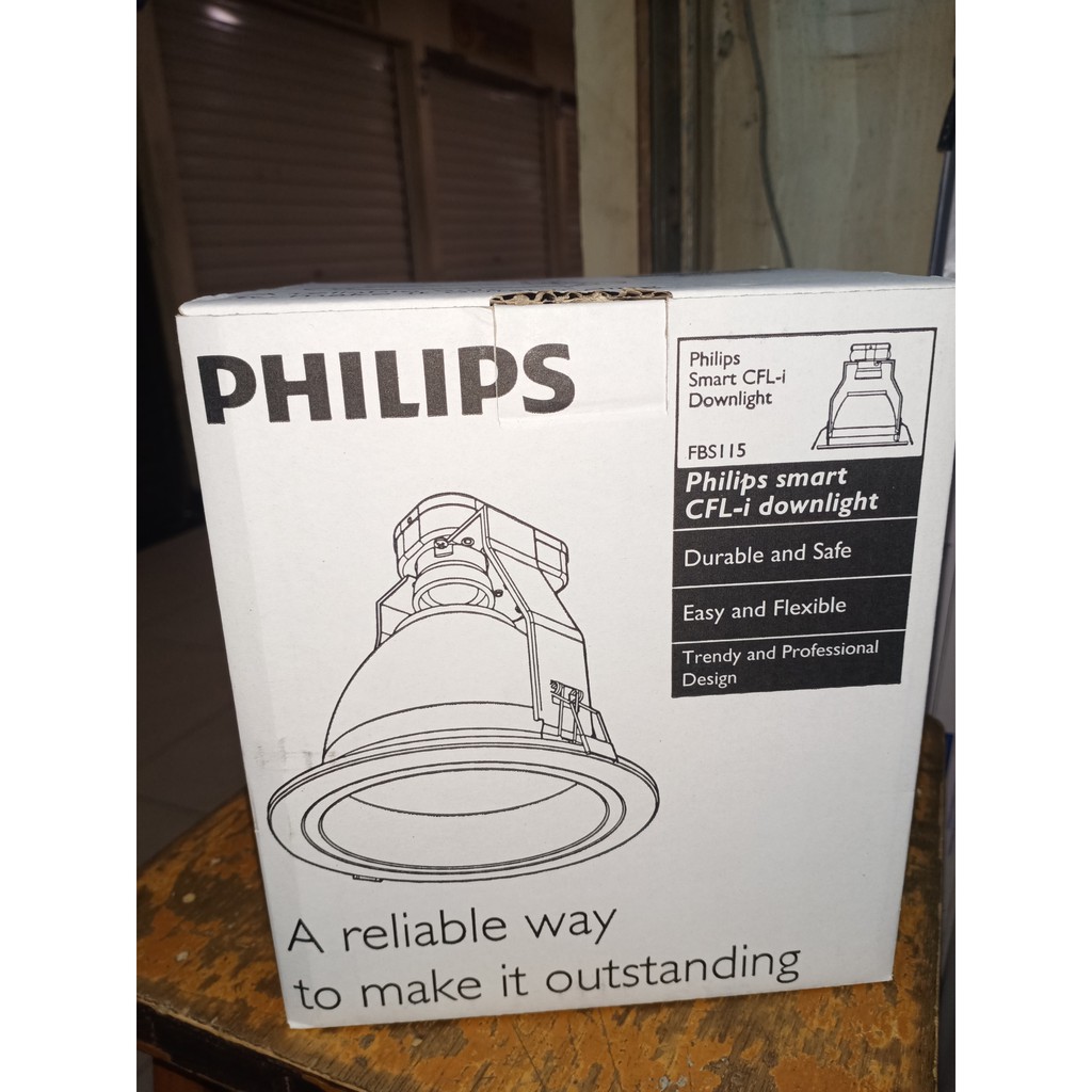 Downlight Philips 4" E27 FBS111 C