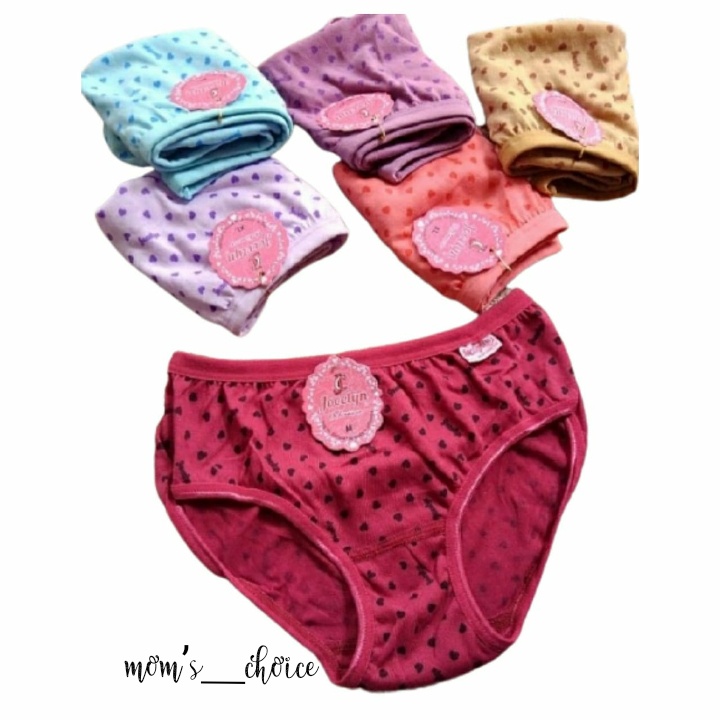 CELANA DALAM IMPORT WANITA ABG / REMAJA JOCELYN / cd perempuan katun motif