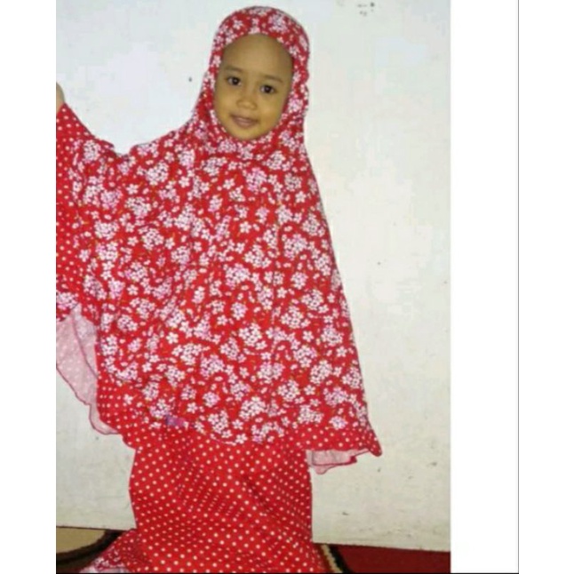 MUKENA ANAK UMUR 10 TH