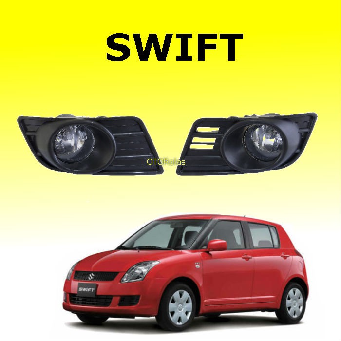 FOG LAMP SUZUKI SWIFT 2007 2008 2009 2012 2010 2011 FOGLAMP LAMPU KABUT BUMPER BEMPER DEPAN