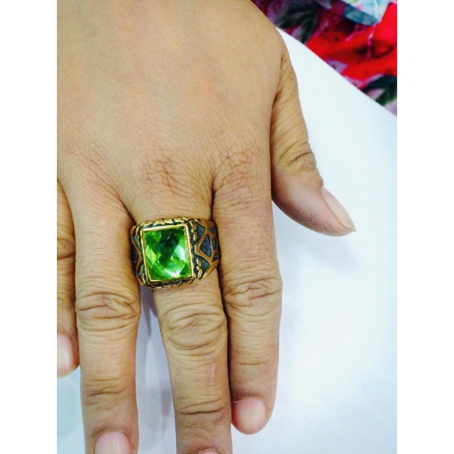 Cincin titanium / cincin cowok/ cincin permata