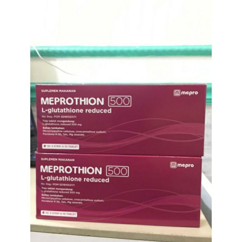 Meprotion Glutahione 500 mg