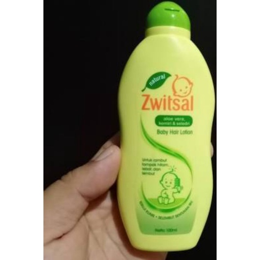 Zwitsal Hair Lotion Aloe Vera Kemiri Seledri 100 Ml - Pelebat Penyubur Rambut Bayi