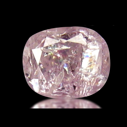 Certified Oval 0.13ct 3.11x2.57x1.94 mm Natural Unheated Untreated Pink Diamond, Africa DD185