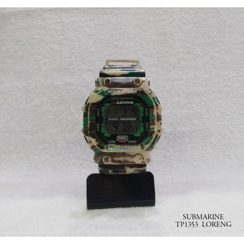 Jam tangan pria Submarine Loreng