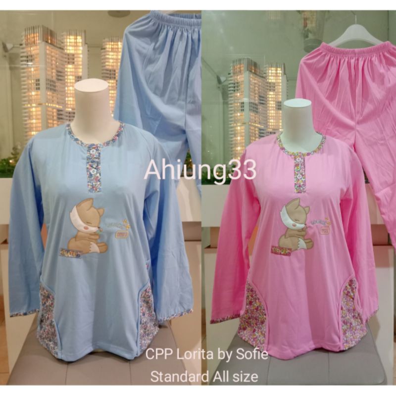 Babydoll CPP LORITA(by Sofie).baju tidur wanita dewasa all size.