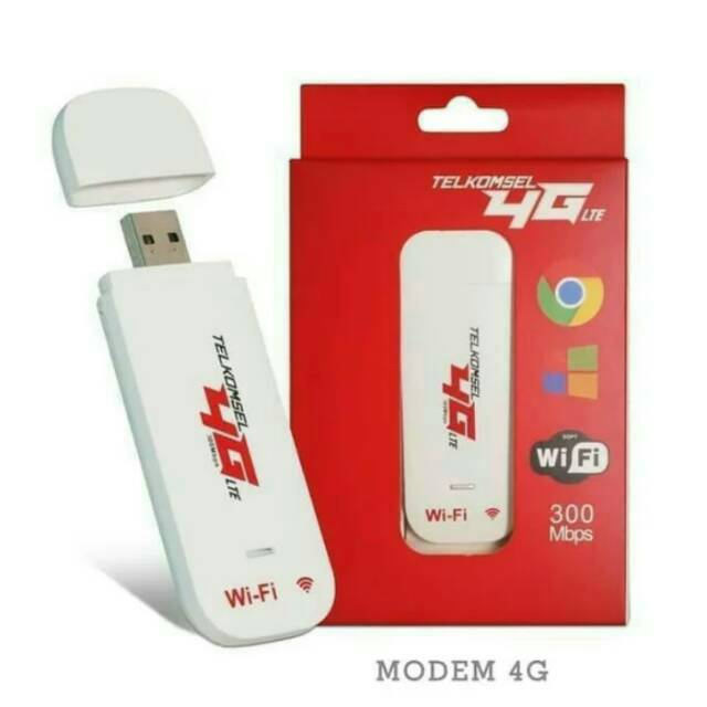 MODEM 4G LTE WIFI MODEM TELKOMSEL 4G LTE Dongle wifi kecepatan 300mbps dan 500mbps