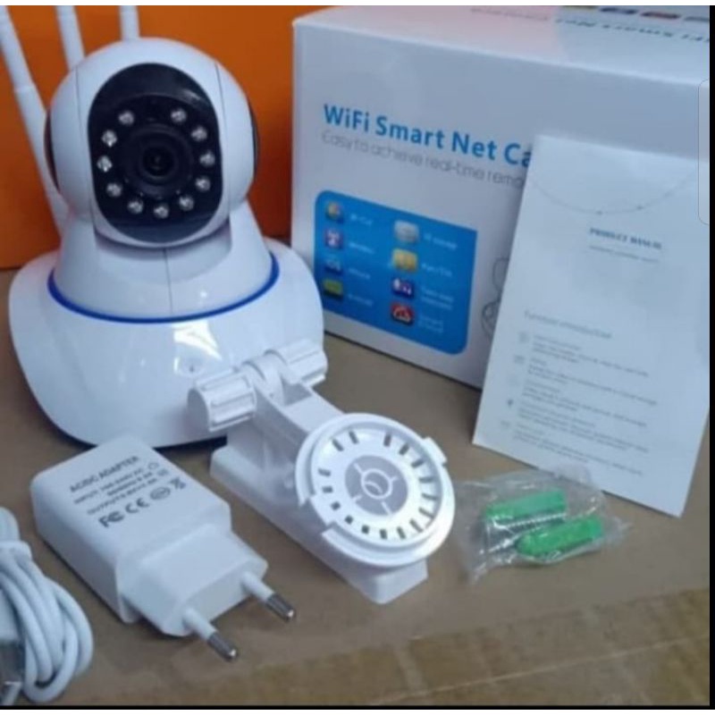 IP Cam CCTV WiFi V380 HD 1080P Night Vision 3 antena IP kamera wireless