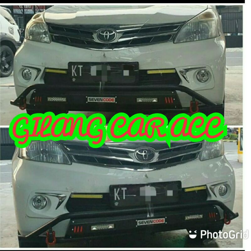 Tanduk depan cobra all new avanza xenia sevencode towing bar pelindung bumper