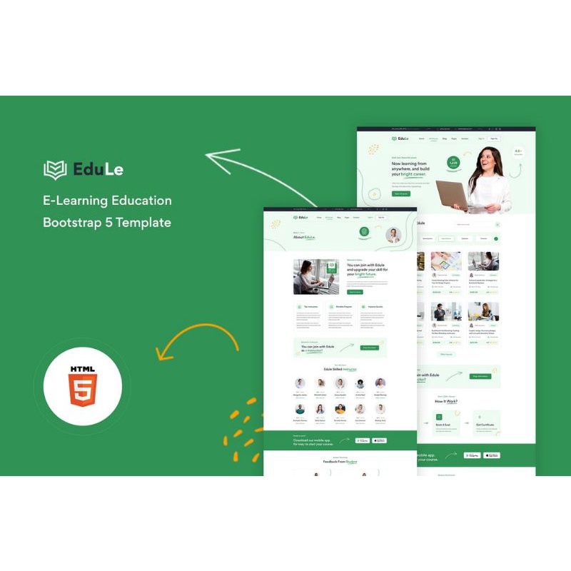 Edule - e-Learning Website Template HTML Version