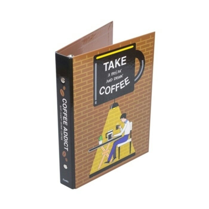 

binder A5 multiring Campus 20 ring COFFEE