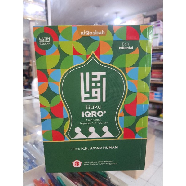 Buku Iqro' TERBARU Edisi milenial dengan Latin dan tanpa Latin