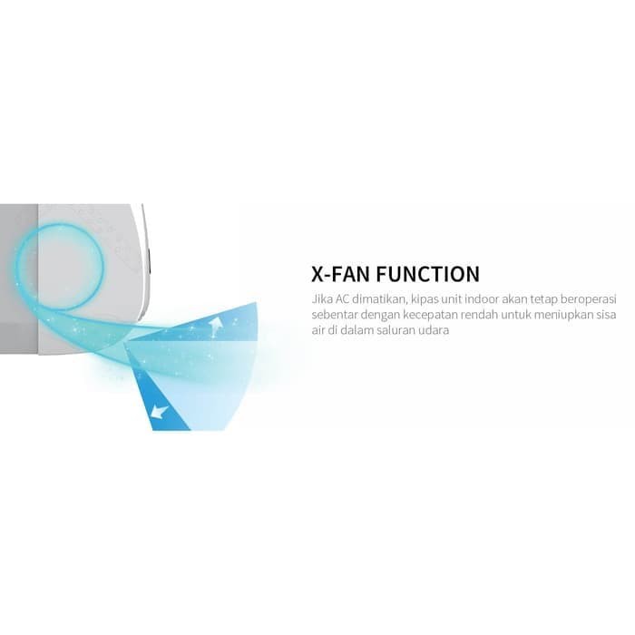 SHARP AC 1/2 PK [R32] AH-A5VEY Termasuk Pipa + Kabel &amp; Bracket