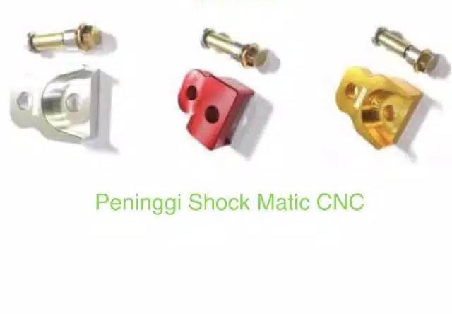 Peninggi Shock Matic Tebal Atas Cnc