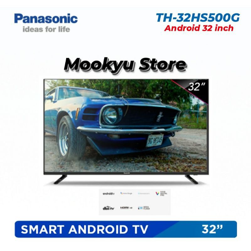 PANASONIC VIERA Smart Android LED TV 32" Inch TH32HS500G | 32HS500G Netflix Youtube