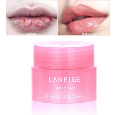 LANEIGE Lip Sleeping Mask Berry / Moisturizing Lip Balm / Pelembab Bibir 3g