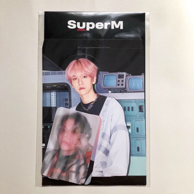 [READY] SuperM Hologram Photocard Set Baekhyun, Mark, Lucas