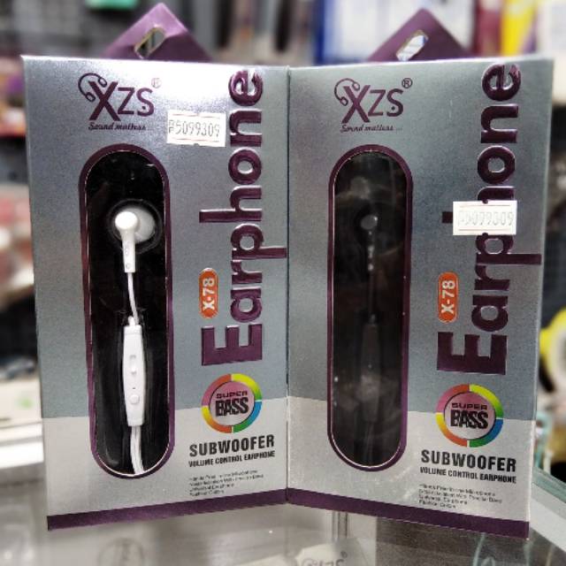 Headset XZS X-78 – Super Bass earphone