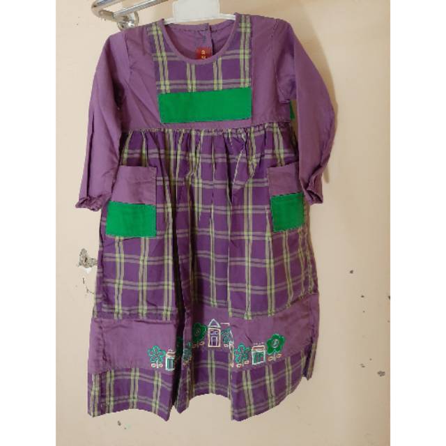 Baju muslim anak cewek merk dannis cuci gudang barang baru