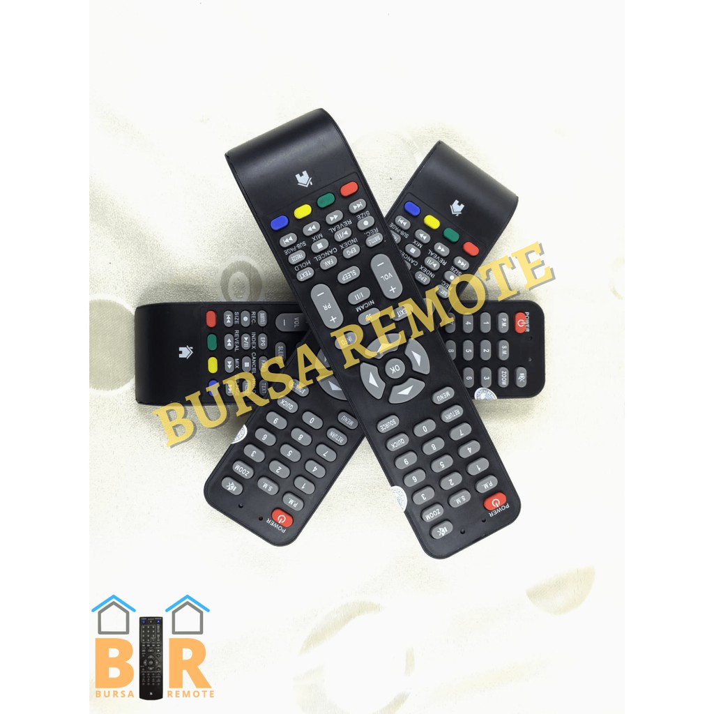 Remot / Remote LCD LED TV Coocaa Panjang  Ecer Dan Grosir