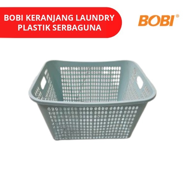 Keranjang atau Container Industri Besar Kode 931 / Keranjang Multifungsi Ukuran +- 43x31x56cm Merk BOBI - Warna Random