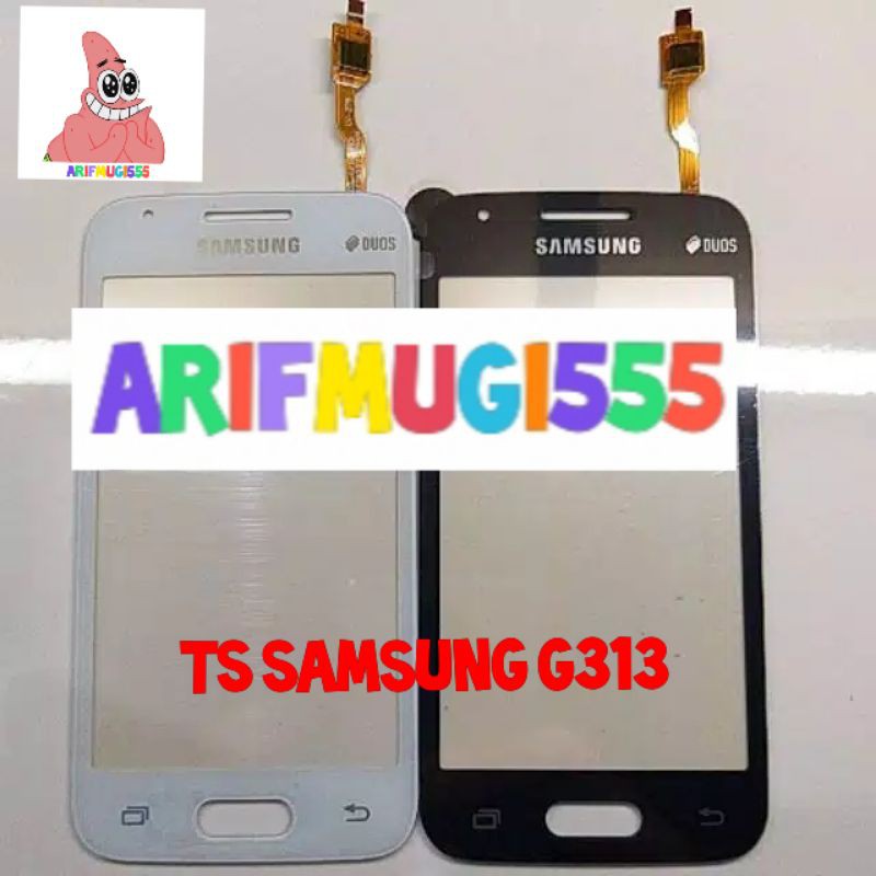 TOUCHSCREEN LAYAR SENTUH TC SAMSUNG G313 ORIGINAL