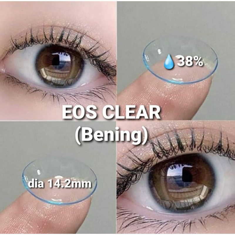 SOFTLENS EOS CLEAR BENING MINUS 0.50 s.d -15.00 SOFTLEN MINUS TINGGI