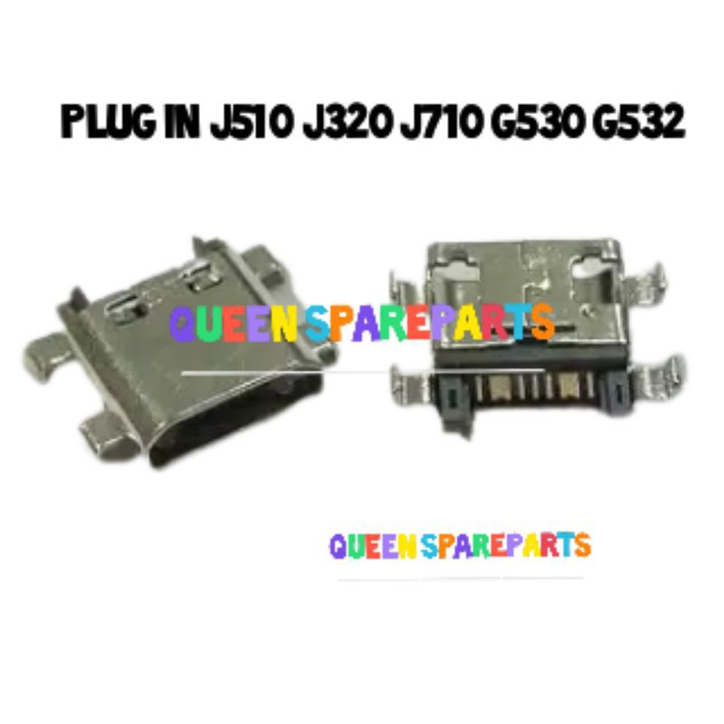 KONEKTOR CAS CONNECTOR CHARGER PLUG IN SAMSUNG J510 J320 J2 PRIME GRAND PRIME J2 J3 J5 J7 J710 G355