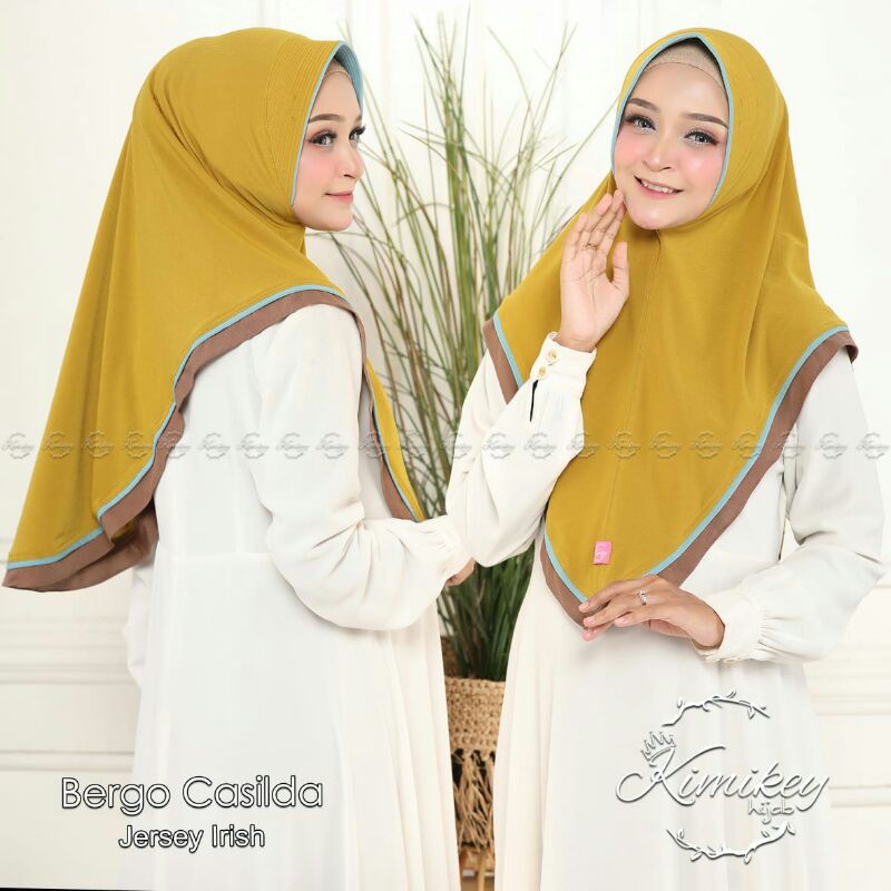 Bergo Kimikey CASILDA Original Product by Kimikey Hijab