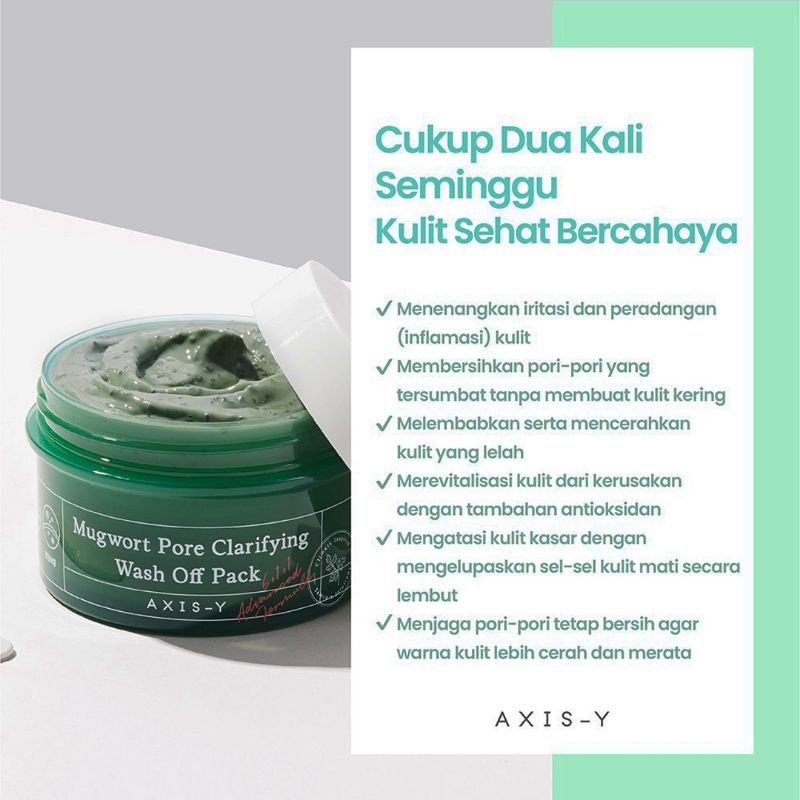 Axis-Y Mugwort Pore Clarifying