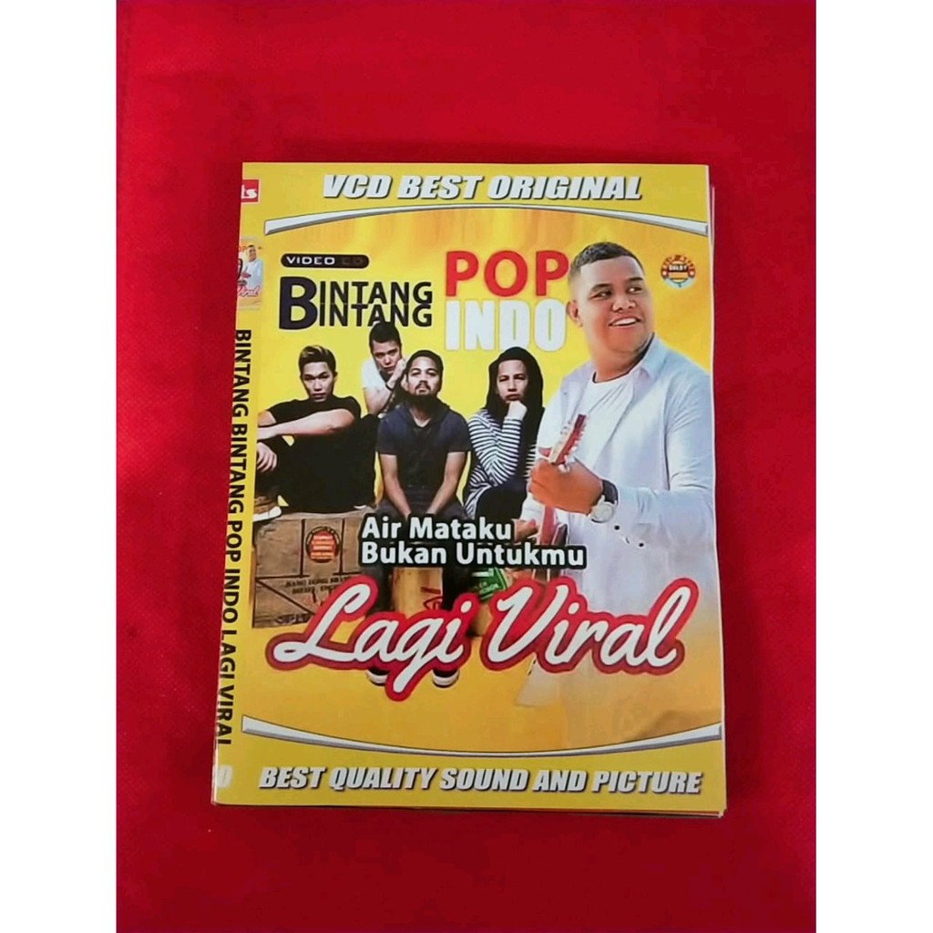 kaset video VCD Lagu Bintang Bintang POP INDO LAGI VIRAL