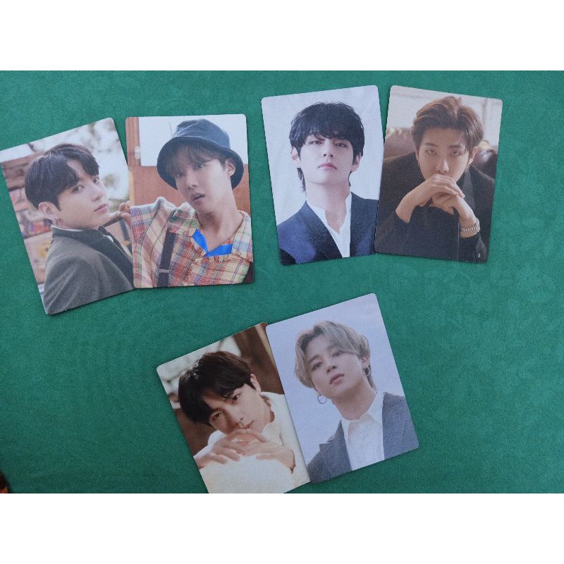 SHARING Photocard army kit 7th namjoon jungkook jhope taehyung jin jimin