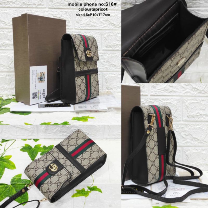 Tas HP Gucci Tas Handphone HPO Import Quality