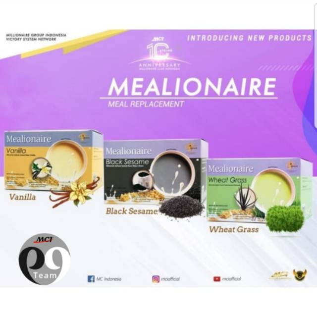 MEALionaire - Produk Diet MCI (Meal Replacement) - 100% ORIGINAL MCI