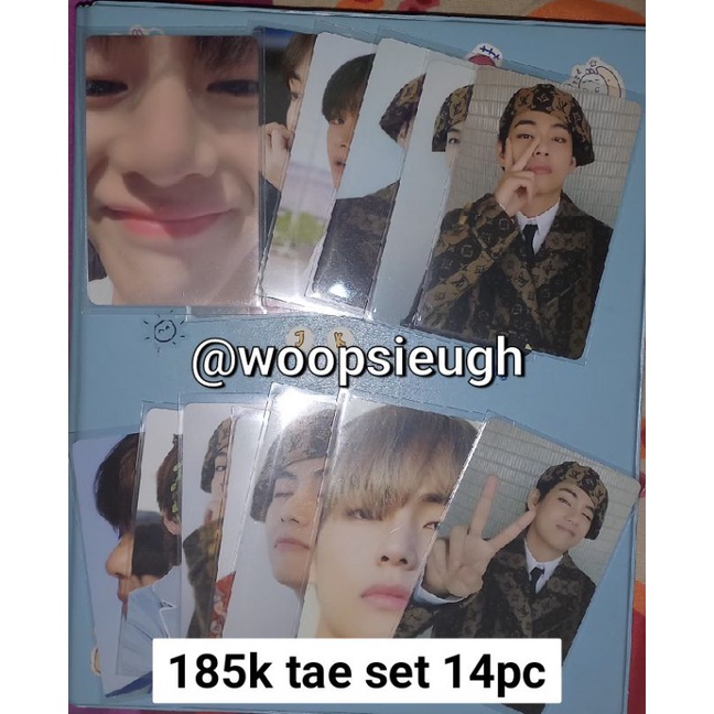 BTS Dicon 101 Taehyung / Tae / V Set + zoom official photocard pc
