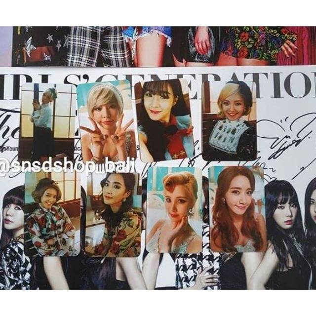 SET Photocard Snsd Girls Generation Lion Heart