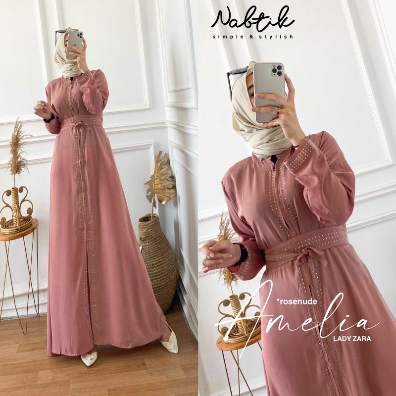 AMELIA ABAYA NABTIK || AMELIA DRESS NABTIK || AMELIA ABAYA DRESS NABTIK || AMELIA NABTIK || AMELIA O