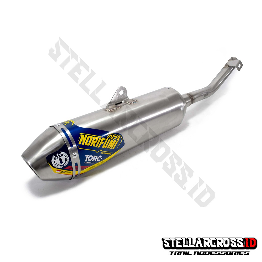 Knalpot Muffler Original NORIFUMI TORC CRF 150L Stainless