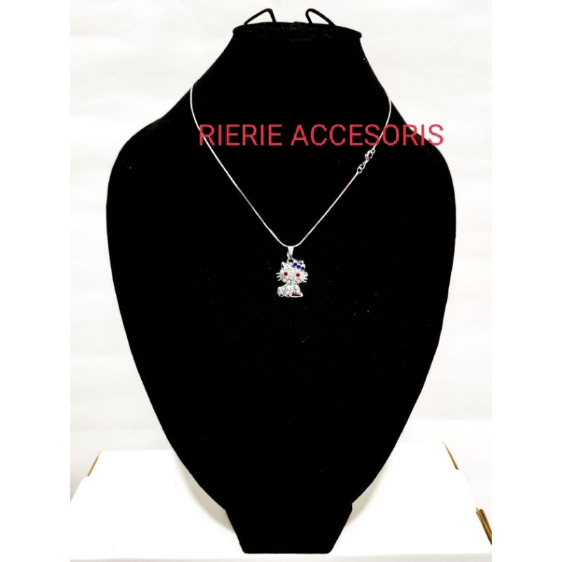 KALUNG WANITA TERBARU LIONTIN HELLO KITTY