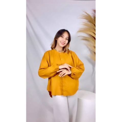 RX Fashion -  Loise Blouse Twistcone / Blouse Wanita -BN