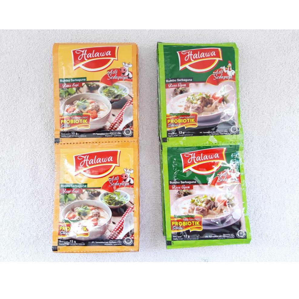 

[PRODUK KDSVN] HALAWA BUMBU MASAK Organik plus Probiotik - Halawa Kaldu Penyedap Rasa Non MSG 0NE