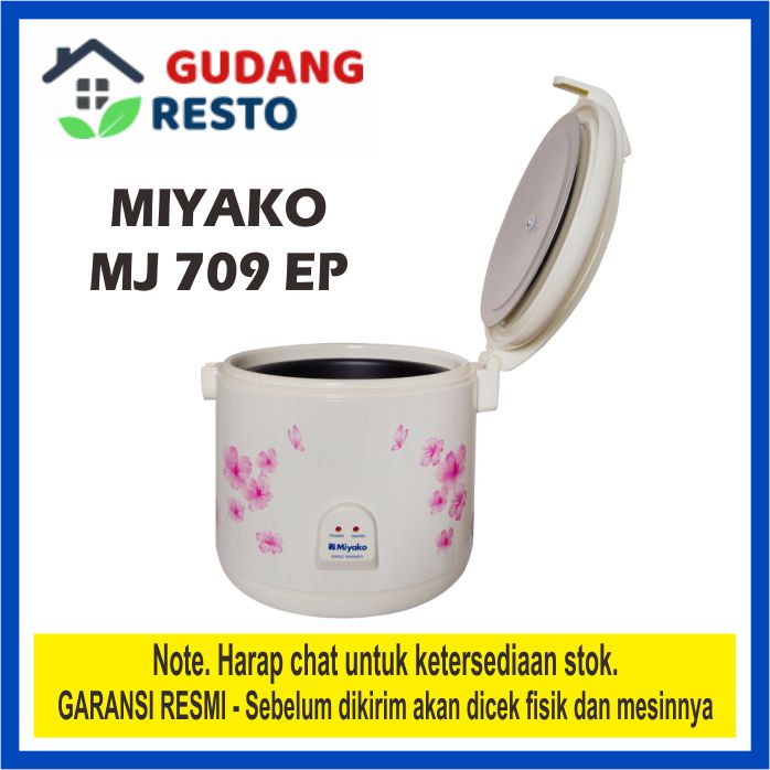 MIYAKO MJ 709 EP MAGIC JAR 7 LT PENGHANGAT MAKANAN MJ709 RICE WARMER  7 LITER