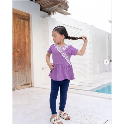 Legging Anak Perempuan 3 Ukuran Usia 4-12 Tahun Spandek Premium Legging Anak Panjang