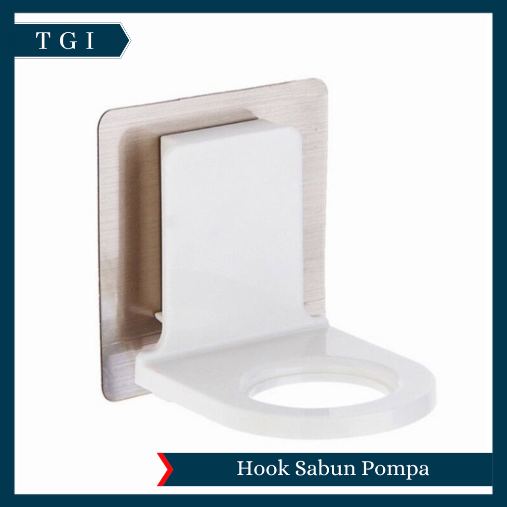 TGI - GANTUNGAN BOTOL SABUN SHAMPO DINDING KAMAR MANDI SERBAGUNA | HOLDER HOOK BOTOL SABUN MULTIFUNGSI | HOOK SABUN MANDI GANTUNGAN BOTOL SABUN SHAMPOO